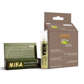 Ibrow Ash blonde Tint Kit with Nourishing Oil, MINA