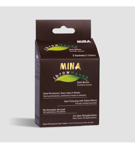 Henna regular pack Ibrow Dark Brown, Mina