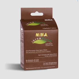 Henna Regular pack Ibrow Light Brown, Mina