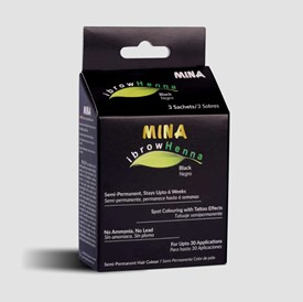 Henna Regular pack Ibrow Black, Mina