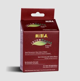 Henna Regular pack Ibrow Burgundy, Mina