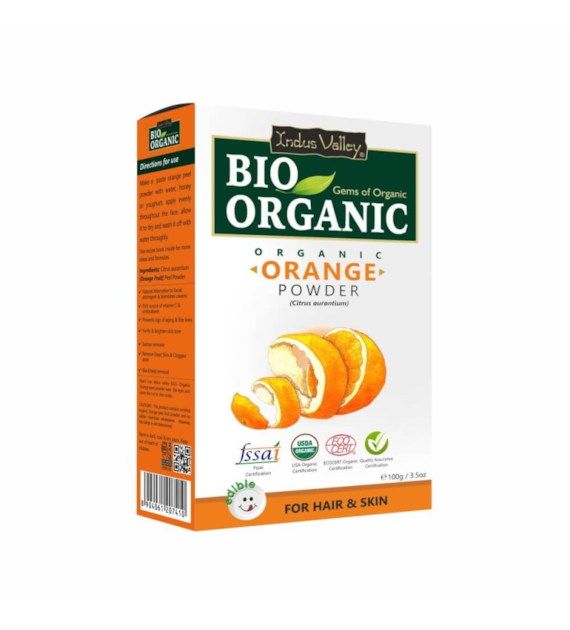 Bio Organic Orange Fruit Peel Powder, Indus Valley