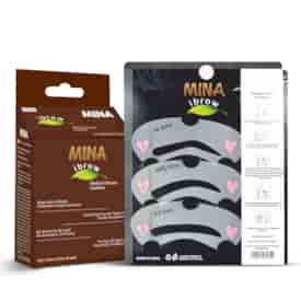 Ibrow Medium brown Coloring and Stencil Kit Combo, Mina