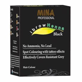 Henna Ibrow Black Refill Pack, Mina