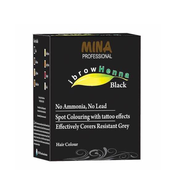 Henna Ibrow Black Refill Pack, Mina