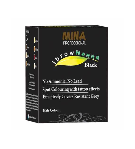 Henna Ibrow Black Refill Pack, Mina