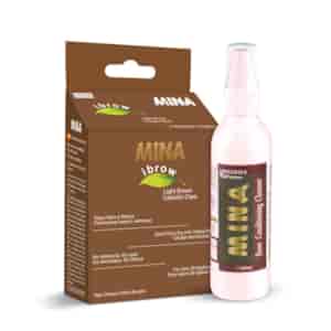 Ibrow light Brown TintKit and Cleanser Combo, Mina