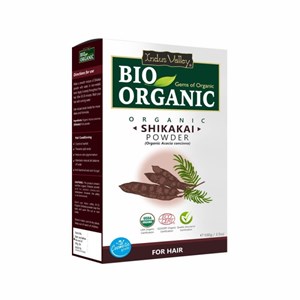 Bio Organic Shikakai Fruit Powder, 100g, Indus Valley