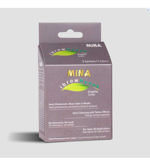 Henna Regular pack Ibrow Graphite, Mina