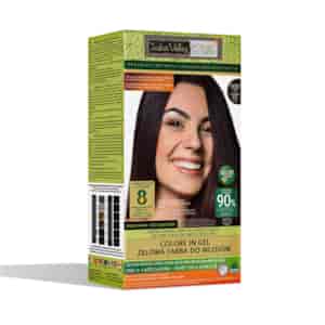 Gel colour  Dark Brown, 3.00, 220g, Indus Valley