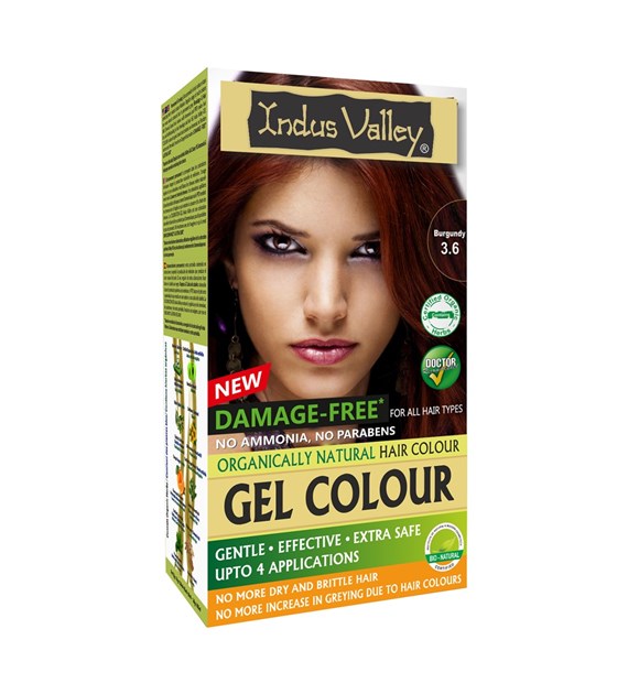 Gel colour Burgundy 3.6, Indus Valley