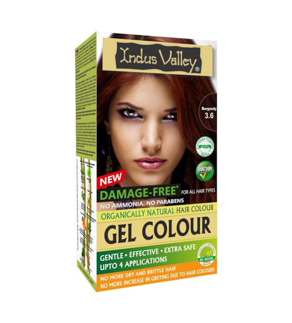 Gel colour Burgundy 3.6, Indus Valley