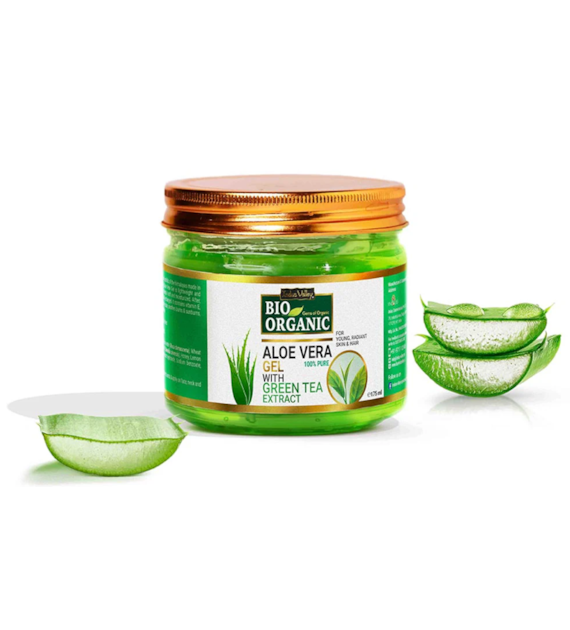 Bio Organic Pure Aloe Vera Gel, 175ml, Indus Valley