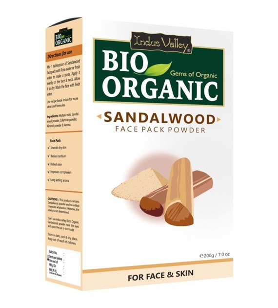 Bio Organic Sandalwood Face Pack Powder, 200g