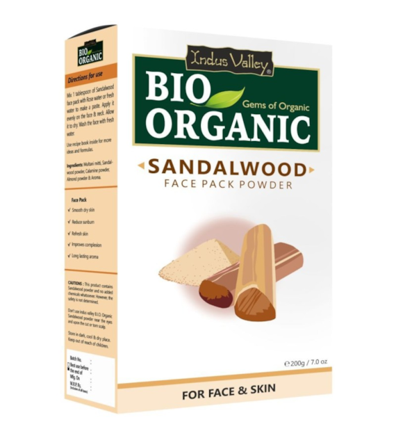 Bio Organic Sandalwood Face Pack Powder, 200g