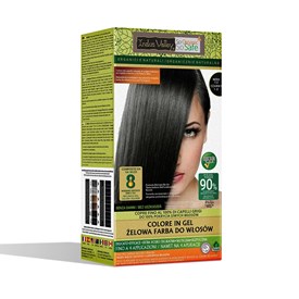 Gel colour Black 1.00, 220g, Indus Valley