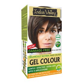 Gel colour Medium Brown, 4.00, 220g, Indus Valley