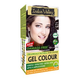 Gel colour Light Brown, 5.00, 220g, Indus Valley