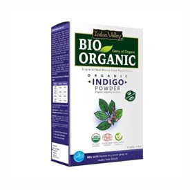 Bio Organic Indigo Leaf Powder, 100g, Indus Valley