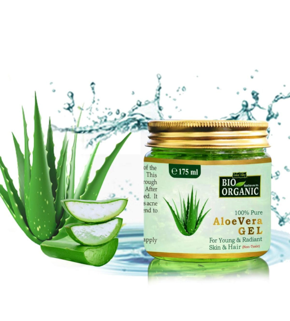Bio Organic Pure Aloe Vera Gel, 400ml, Indus Valley