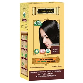 100% Botanieal Hair Colour, Indian Black, 120g, Indus Valley