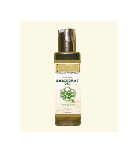 Organic Bhringraj Oil For Hair, 100ml, Indus Valley