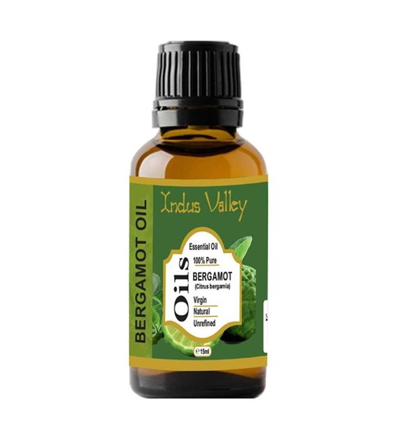 Bergamot Essential Oil, 15ml, Indus Valley