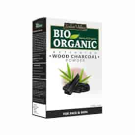 Bio Organic Activated Wood Charcoal Powder, 100g, Indus Valley