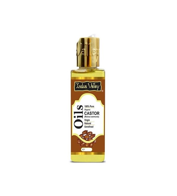 Castor Carrier Oil, 200 ml, Indus Valley