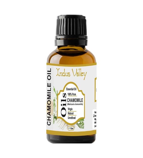 Chamomile essential oil, 15 ml, Indus Valley