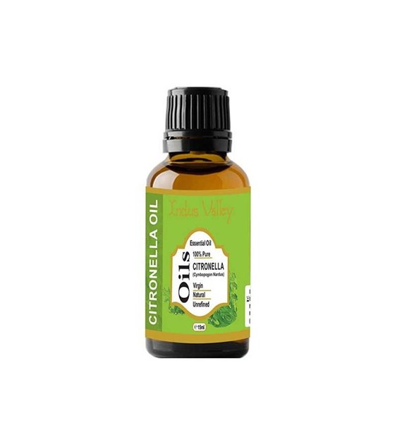 Citronella essential Oil, 15ml, Indus Valley