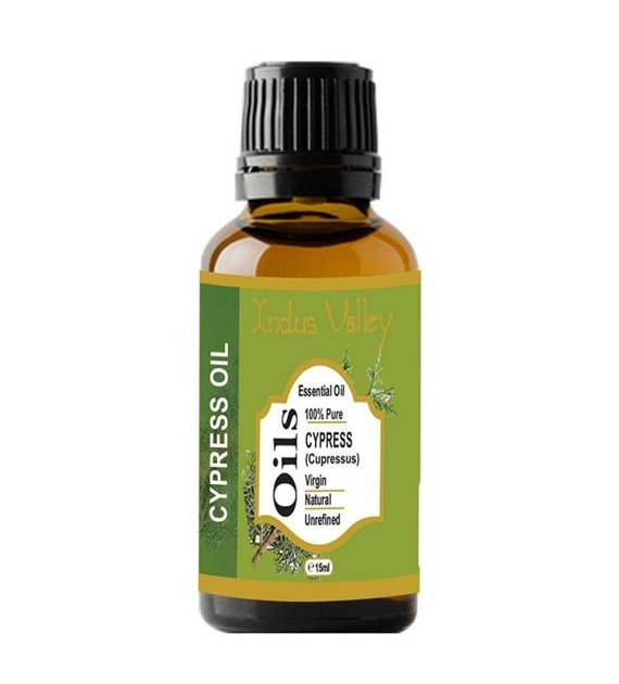 Cypress essential Oil, 15ml, Indus Valley