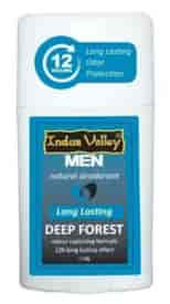 Deep Forest Natural Deodorant Stick for Men, 50g Indus Valley