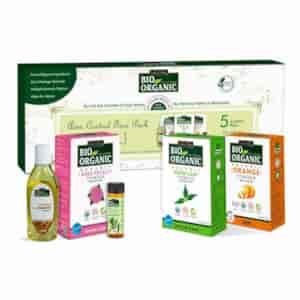 Bio Organic Acne Control Face Pack DIY Combo Beauty Kit, Indus Valley