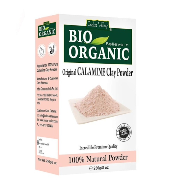 Bio Organic Calamine Clay Powder, 250 g, Indus Valley