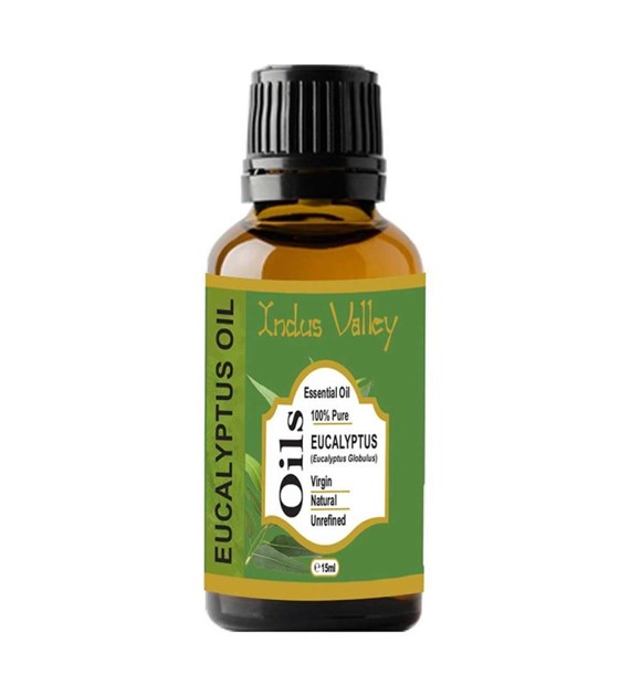 Eucalyptus essential Oil, 15ml, Indus Valley