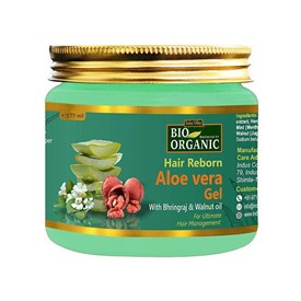 Hair Reborn Aloe Vera Gel With Bhringraj & Walnut Oil, 175 ml, Indus Valley