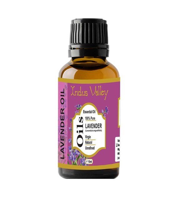 Lavender essential oil, 15ml, Indus Valley