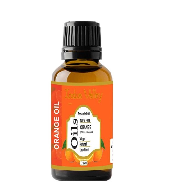 Orange Essential Oil, 15 ml, Indus Valley