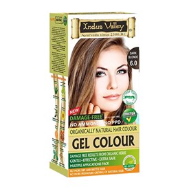 Gel colour Dark Blonde, 6.00, 220g, Indus Valley