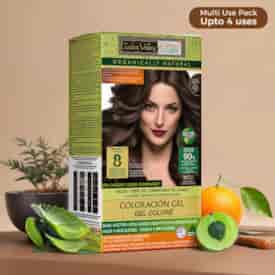 Gel colour Dark Blonde, 6.00, 220g, Indus Valley