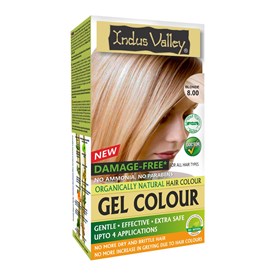 Gel colour Blonde, 8.00, 220g, Indus Valley