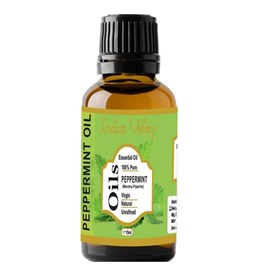 Peppermint Essential Oil, 15ml, Indus Valley