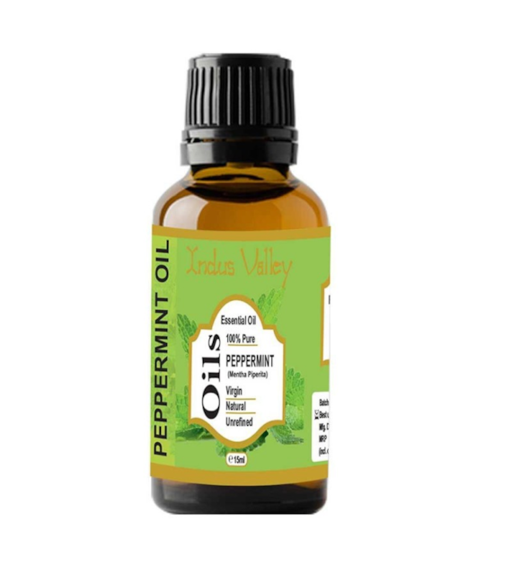 Peppermint Essential Oil, 15ml, Indus Valley