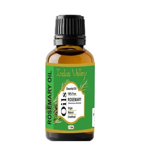 Rosemary Essential Oil, 15 ml, Indus Valley