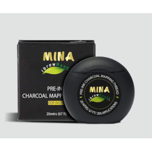 Eyebrow Pre-ink Charcoal Mapping Thread
