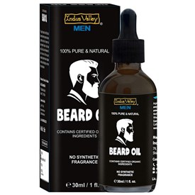 100% Pure & Natural Beard Oil, 30 ml, Indus Valley