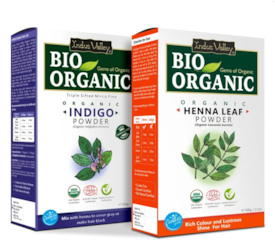 Indigo Leaf Powder and Henna Leaf Powder Combo, Indus Valley