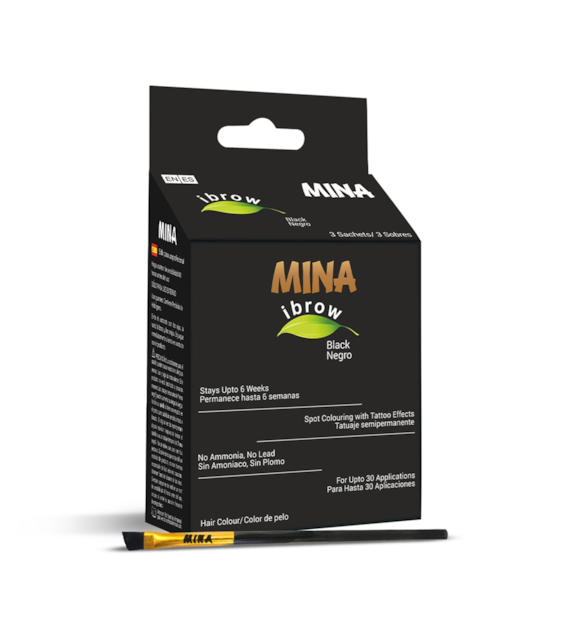 Ibrow BLACK with Brush, MINA