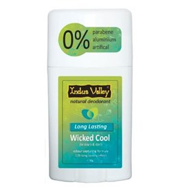 Wicked Cool Natural Deodorant Stick, 50g, Indus Valley